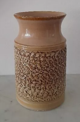 Buy Denby Bracken Vase Handcrafted Textured Sgraffito Stoneware England Vintage • 15£