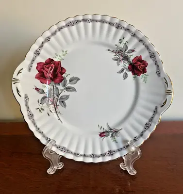 Buy Royal Stafford - Roses To Remember-  9 1/2  Cake Plate • 4.45£