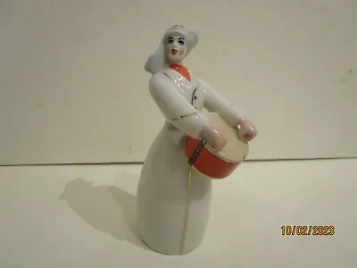 Buy USSR Ukrainian Polonne Porcelain Figure - Red Army Man - Sculptor Cherednik A. • 20£