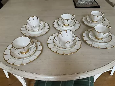 Buy Royal Vale Daisy Strike Tea Set Includes 6 Cup Saucer & Side Plate Beautiful Set • 70£