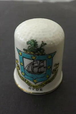 Buy Arcadian China Crested Ware Ryde Isle Of Wight Just A Thimble Full 4cms High C25 • 4.99£
