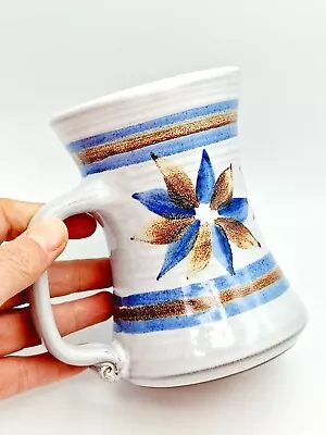 Buy Tregurnow Pottery Hand Painted Tankard Mug Cornwall Studio Ceramics • 14£