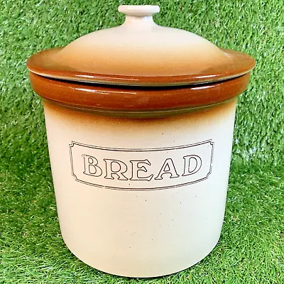 Buy Vintage PEARSONS OF CHESTERFIELD Ceramic Bread Bin Crock Pot Pottery Large • 29.24£