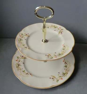 Buy M&S ST MICHAEL 2 TIER CAKE STAND In Excellent Condition With Box. • 14.95£