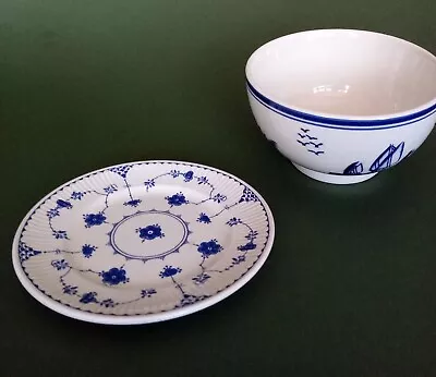 Buy Masons And Delph Blue Pottery • 5.99£