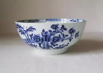 Buy Worcester Porcelain Blue & White Bowl: Printed Plantation Pattern A/f • 42£