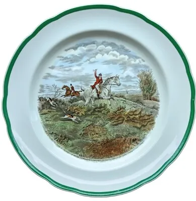Buy Copeland Spode J.F. Herring Fox Hunt Dinner Plate 10 Drawing The Dingle 10 3/8  • 19.20£