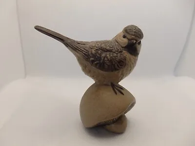 Buy Poole Pottery Blue Tit Bird On Mushroom Animal Ornament Figurine • 9.50£
