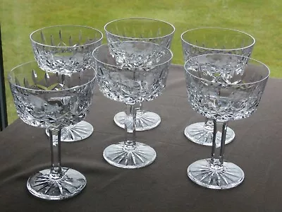 Buy 6 X Tyrone Crystal ROSSES Champagne/Sorbet Dishes - Stamped - Ex Cond • 99.99£