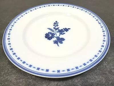 Buy Williams Sonoma 1 Flow Blue Plate Floral Blue & White 7 3/4  Diameter Very Good • 8.52£