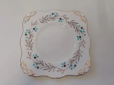 Buy Royal Tuscan SOUTHERN STAR Cake Plate 9” Square Fine Bone China Made In England • 10£