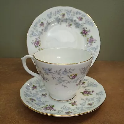 Buy Vintage, Duchess 'Enchanting' Pattern, Tea Trio, Cup, Saucer & Side Plate, RARE • 4.95£