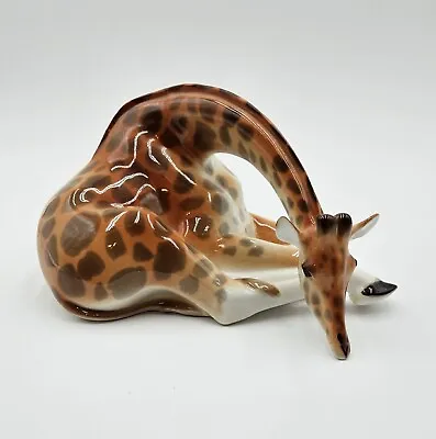 Buy Gorgeous LARGE Vintage Russian Porcelain USSR Lomonosov Giraffe Figurine #2,  • 85.35£