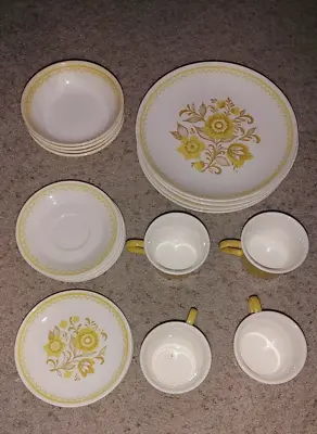 Buy Vintage Royal China Jubilee Ironstone Dinnerware Setting For 4 People 20 Pieces • 100.55£