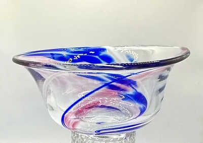 Buy Swedish Art Glass Bowl By Barbro Jönsson • 24.99£