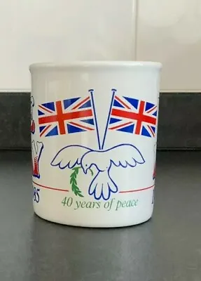 Buy Vintage 1985 V.e. Day Commemorative Mug ‘40 Years Of Peace’ • 4.95£