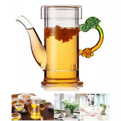 Buy Glass Chinese Teapot Kungfu Teaware Borosilicate Black • 12.45£