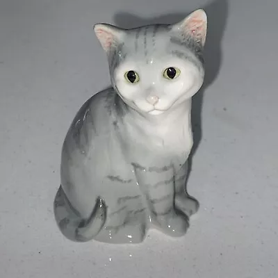 Buy Beswick Vintage Black And White Cat Sitting Figurine • 4.95£