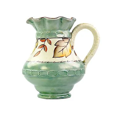 Buy Burleigh Ware Jug, Leaves, 8 Inches • 20£