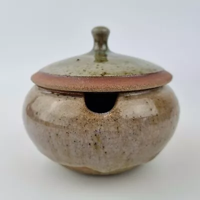 Buy Vintage Studio Pottery Jar And Cover Stamped  FR  Mark 10cm High • 29£