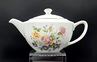 Buy Vintage Royal Stafford Tea Pot ~ Bone China ~ Floral • 23.71£