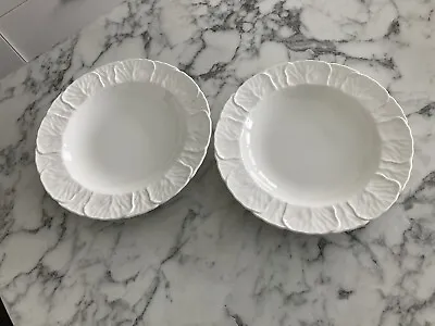 Buy 2  Wedgwood/Coalport Countryware 9 Inch Rimmed Soup Plates/Pasta Bowls. VGC • 54.50£