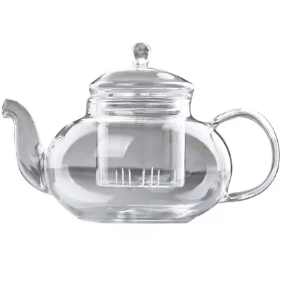Buy Clear Teapot Glass Pitcher Transparent Teapot Glass Teapot Set Office Pots • 12.37£