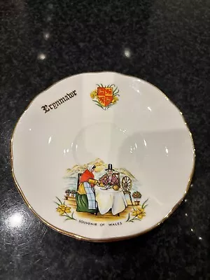 Buy Vintage Liverpool Road Pottery Ltd-Souvenir Of Wales.   Plates X 2 Royal Winton  • 19.99£