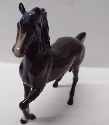 Buy BESWICK Brown Tucked Leg Horse Small Figurine CG P16  • 15£