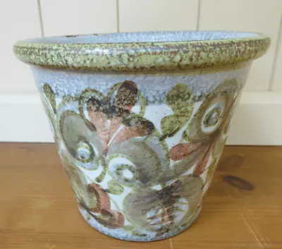 Buy Vintage Denby Stoneware Glyn Colledge  Pottery Planter Pot, Signed • 45£