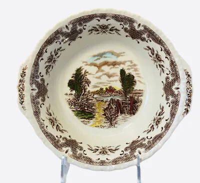 Buy W.H. Grindley Staffordshire 9  Serving Bowl England Scenes After Constable  • 15.04£