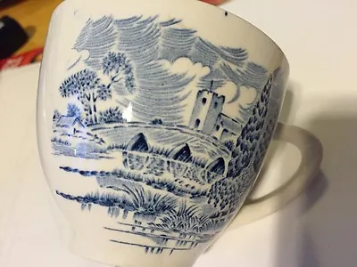 Buy Vintage Wedgewood China, Blue & White Countryside Teacup Tea Cup • 11.53£