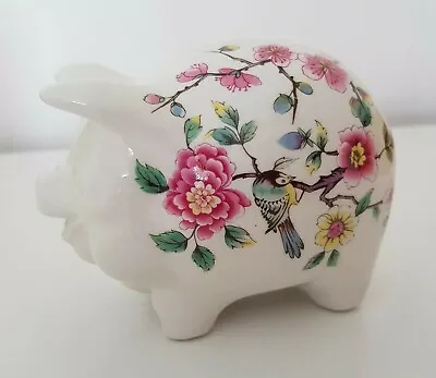 Buy James Kent Limited Old Folly Staffordshire 'Chinese Rose' Piggybank VGC • 12.95£