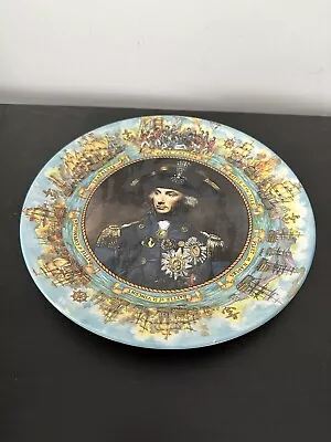 Buy Lord Nelson Souvenir Plate H.M.S Victory National Maritime Museum Greenwich • 10£
