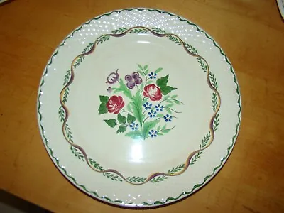 Buy Adams Titian Ware Floral Green Trim Lot Of 2 Dinner Plates Free U.s. Shipping • 28.30£