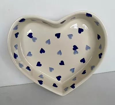 Buy Emma Bridgewater Heart Shaped Blue Hearts Serving Dish. Rare. See Description • 45£