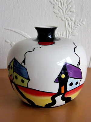 Buy Lorna Bailey 'loring Road' Bud Or Posy Vase, Art Deco Inspired, Mint & Unused • 78£