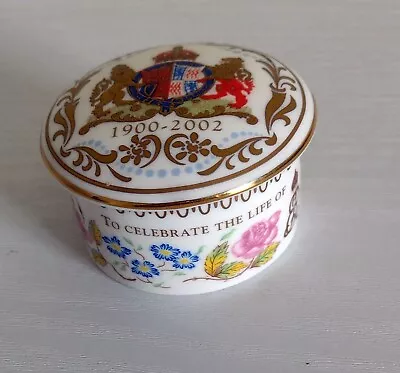 Buy Queens Mother Trinket Box The Royal Collection Fine Bone China • 6.99£