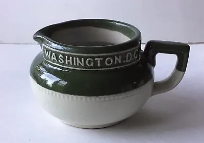 Buy Vintage Lovatts Langley Ware England Souvenir Washington DC Mini Pottery Pitcher • 14.22£