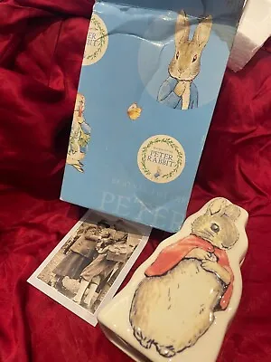 Buy Peter Rabbit Beatrix Potter Money Box Collectible Gift • 10£