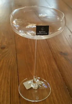 Buy 2 Royal Doulton Crystal -  Symmetry Cocktail Glasses   - New / Boxed • 25£