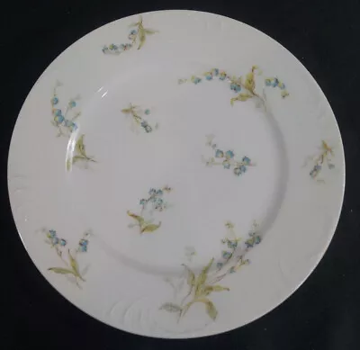 Buy Set Of 4 Chas Field GDM Limoges CHF1538 Blue Floral 8 3/8 Inch Plates C1891-1900 • 47.95£