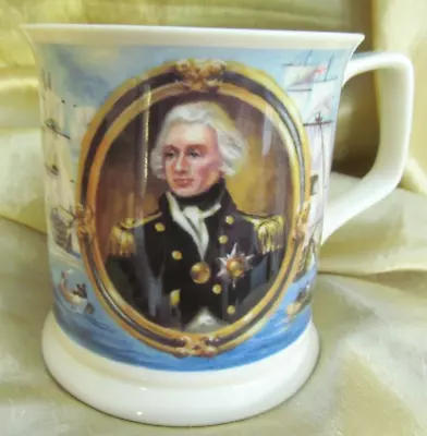 Buy Past Times Nelson HMS Victory Fine Bone China Tea Coffee Mug Vintage VGC • 14.95£