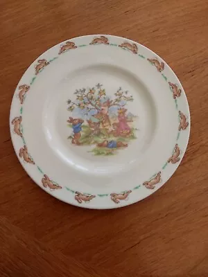 Buy Vintage Royal Doulton Bunnykins Plate • 10£