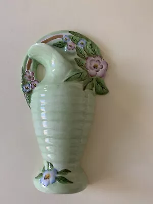Buy Royal Art Pottery Flower Vase Wall Pocket 9.25” X 5.5” • 18.99£
