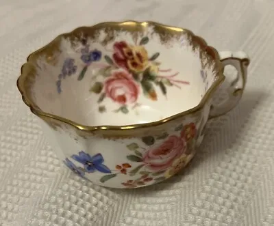 Buy Hammersley Lady Patricia Bone China Tea Cup Brushed Gold Trim Made In England • 6.80£