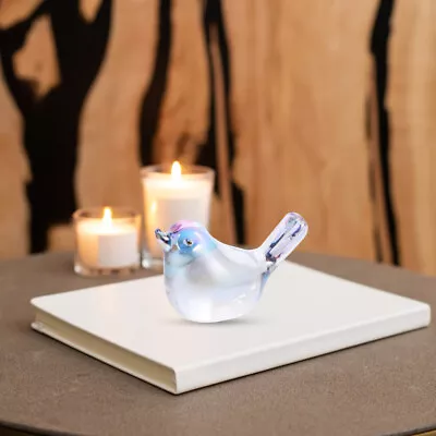 Buy  Tabletop Small Bird Figurine Crystal Bird Statue Cartoon Small Bird Ornament • 10.18£