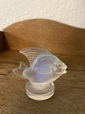 Buy Vintage Sabino Swimming Fish Opalescent Art Glass Marked Sabino France • 45.35£