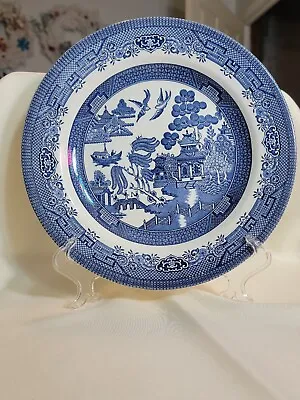 Buy Dinner Plate, Blue Willow By ENGLISH IRONSTONE TABLEWARE • 5.90£