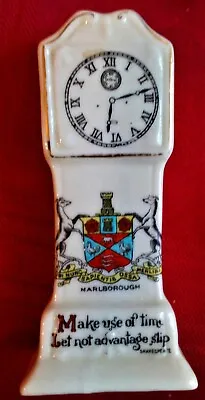 Buy Crested Ware -  MARLBOROUGH -  GRAND FATHER CLOCK - ARCADIAN MADE • 3.39£